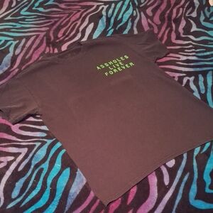 Assholes Live Forevee Alien Logo Tee